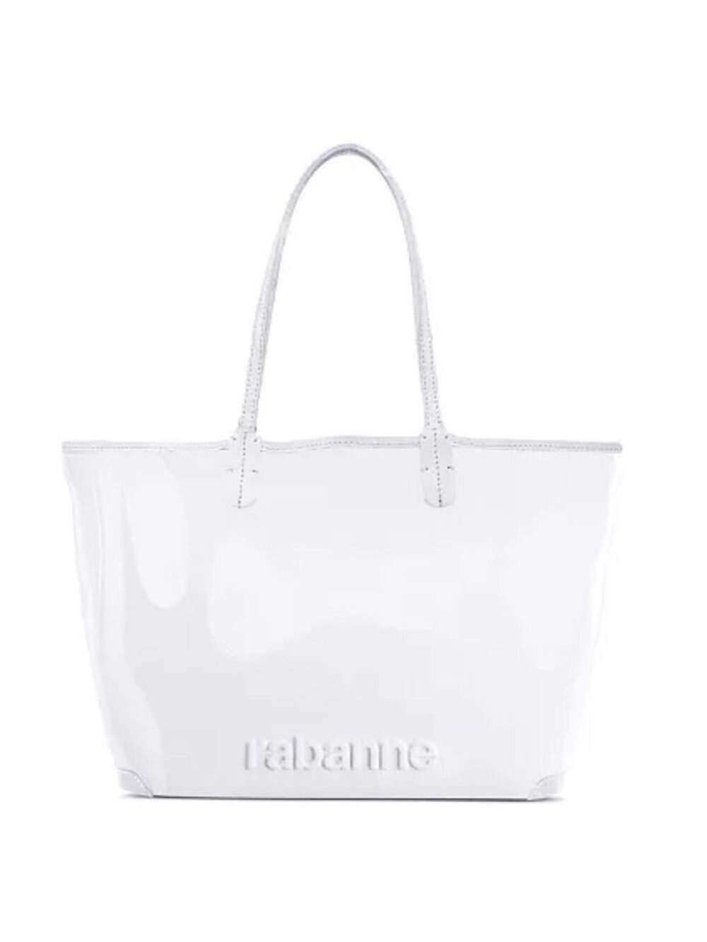 Paco Rabanne Fragrance White Tote Bag New Authentic